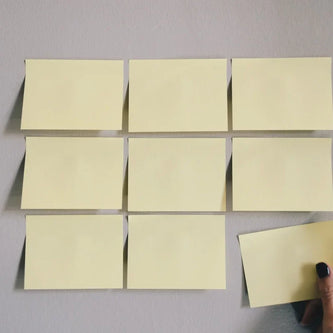 Professional office supplies including pens, notebooks, and desk organization