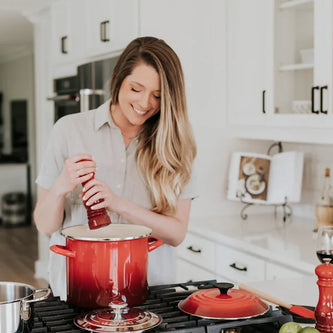 Kitchen and dining essentials including cookware, utensils, and tableware