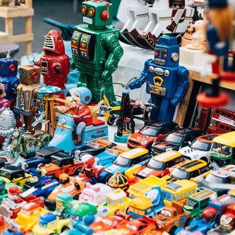 Colorful children's toys and playtime essentials for kids of all ages