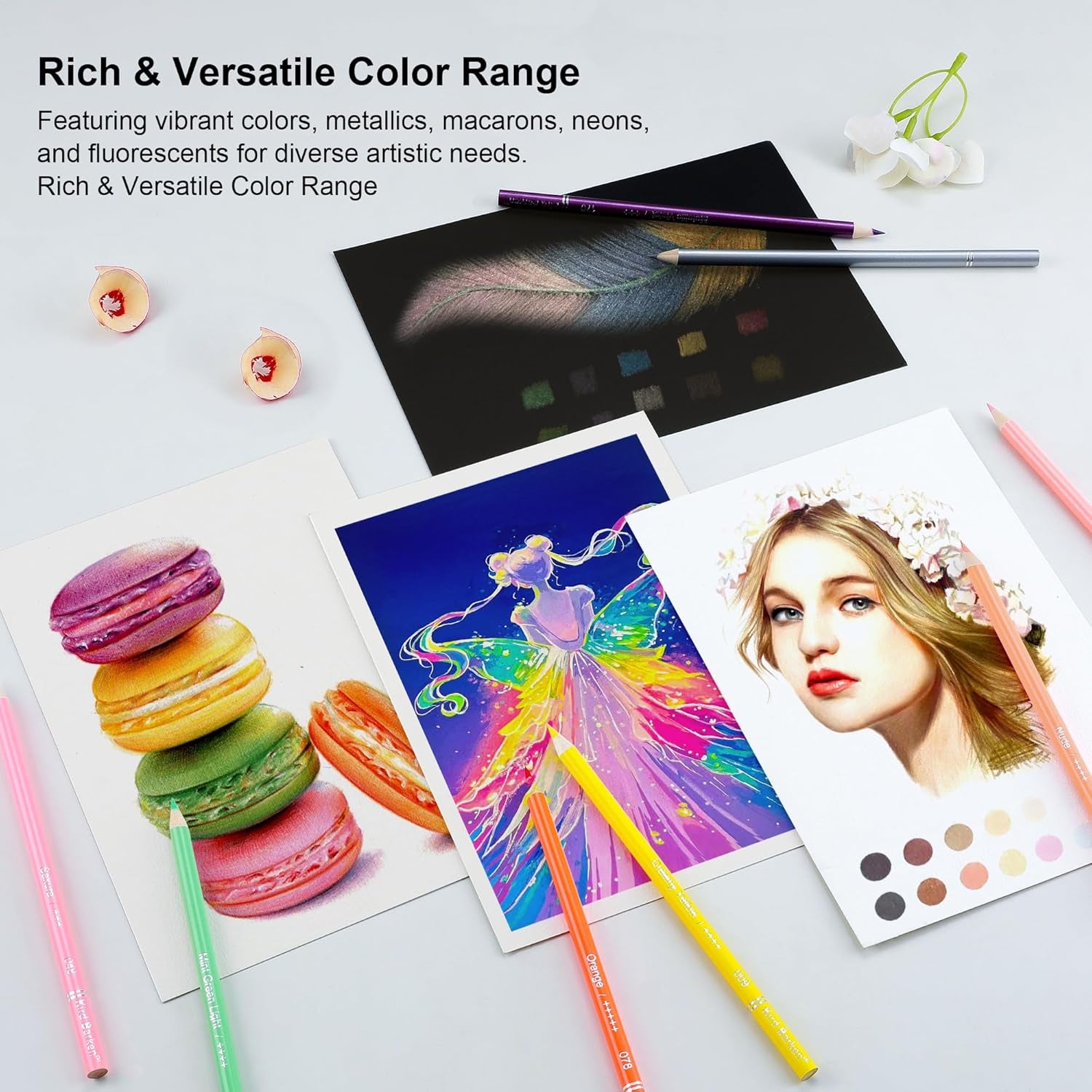 Unleash Your Creativity with 80 Professional Colored Pencils - Perfect for Adult Coloring Books and Artistic Expression