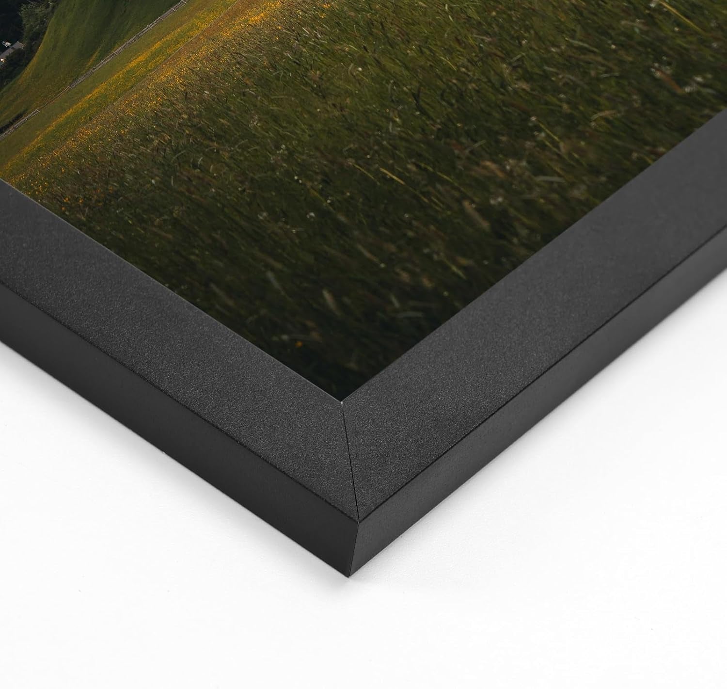 Sleek Black 24x36 Poster Frame - Perfect for Showcasing Your Favorite Artwork and Memories