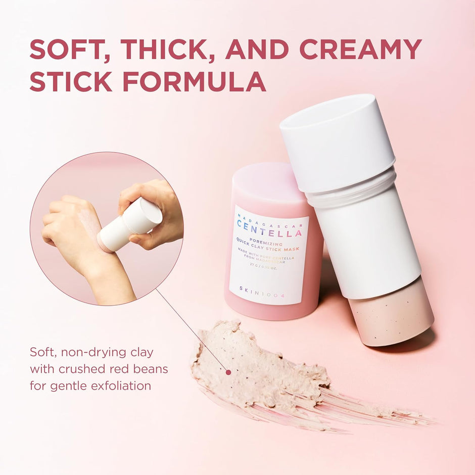 Revitalize Your Skin with the Poremizing Quick Clay Stick Mask - Korean Skincare for Pore Minimizing and Sebum Control, 0.95 Oz
