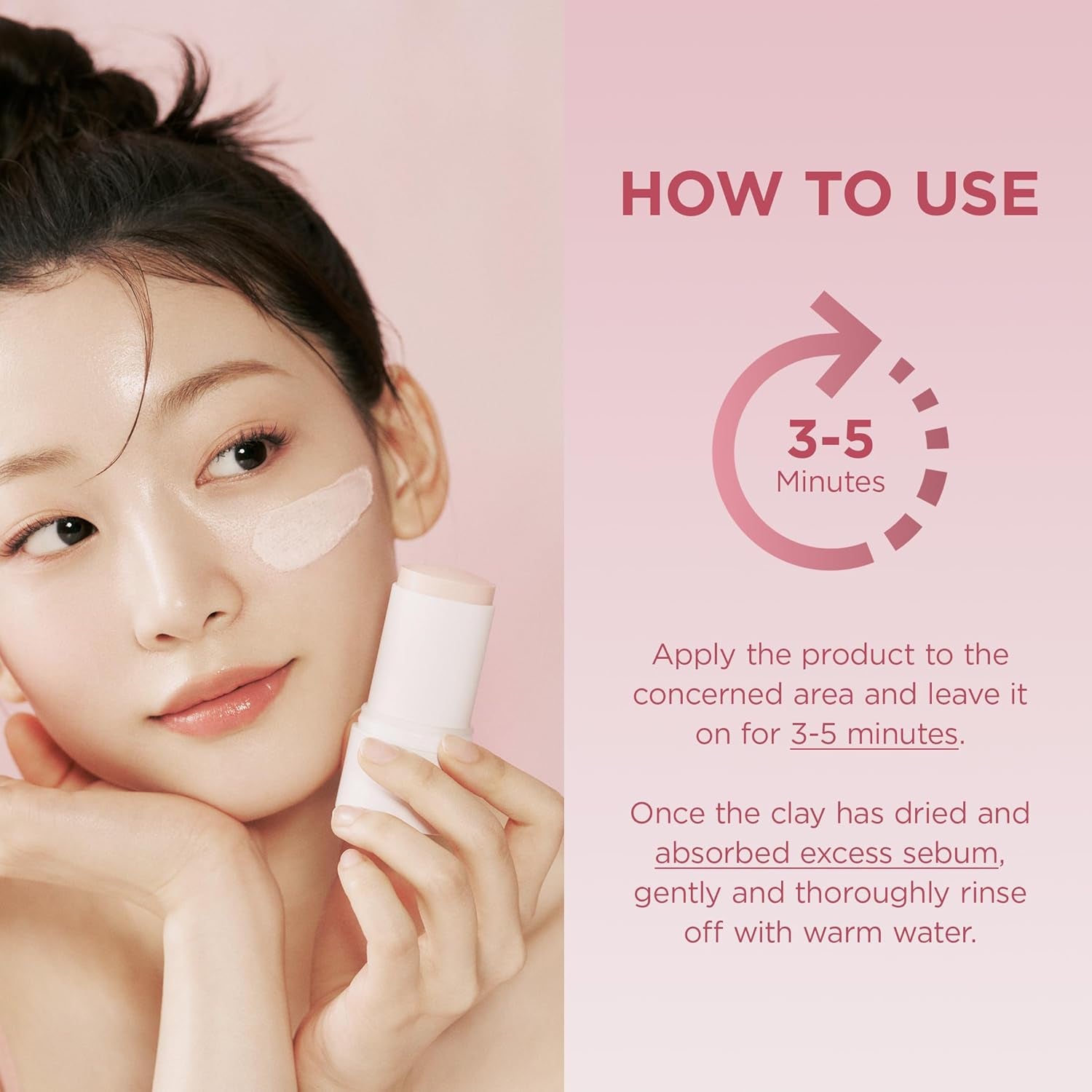 Revitalize Your Skin with the Poremizing Quick Clay Stick Mask - Korean Skincare for Pore Minimizing and Sebum Control, 0.95 Oz