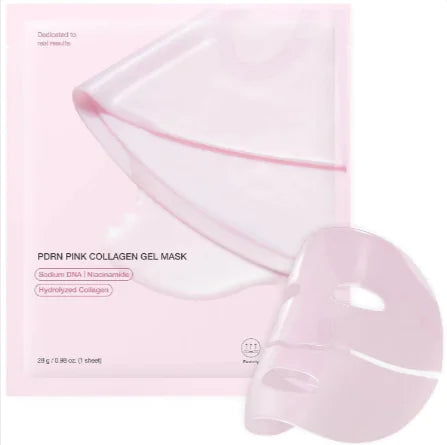 PDRN & Niacinamide Collagen Gel Mask – Clinically Dedicated Hydrating Facial Mask for Deep Repair & Glow