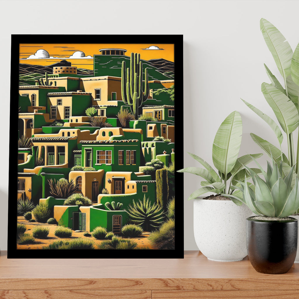 Portrait Framed Poster