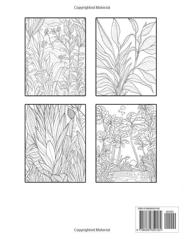 Unleash Your Creativity with Botanical Whispers: An Elegant Coloring Escape for Mindful Relaxation