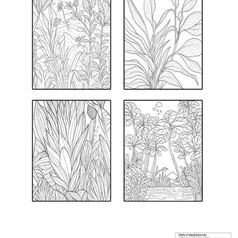 Unleash Your Creativity with Botanical Whispers: An Elegant Coloring Escape for Mindful Relaxation