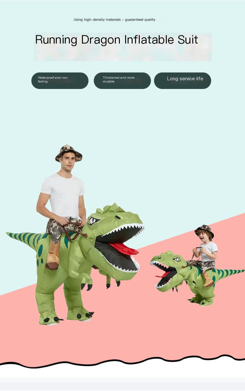 Kids Inflatable T-Rex Costume