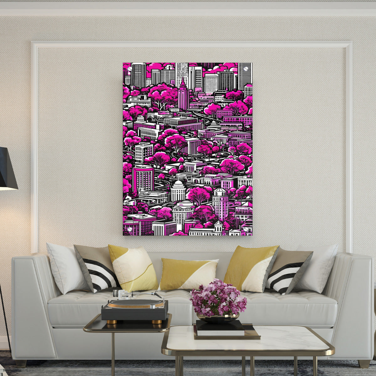 Transform Your Space with Stunning Portrait Metal Prints - Back Mount