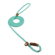 Nylon Pup Set – Braided Rope Dog Leash & Collar Set for Small to Medium Dogs (1.5mm & 2.0mm Options)