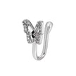U-Shaped Butterfly Nose Ring
