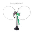Interactive Cat Teaser Toy – Floral Sucker Wand with Bouncing Butterfly & Leaf for Active Play