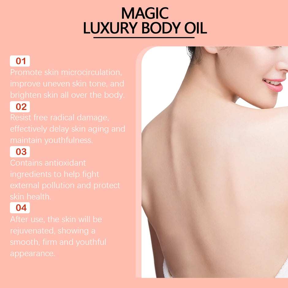 Magic Touch Body Oil: Soothing Hydration That Firms & Glows