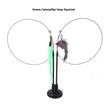 Interactive Cat Teaser Toy – Floral Sucker Wand with Bouncing Butterfly & Leaf for Active Play