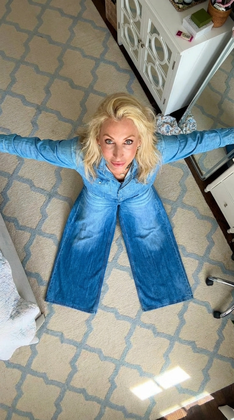 Denim Dreams Pajama Set