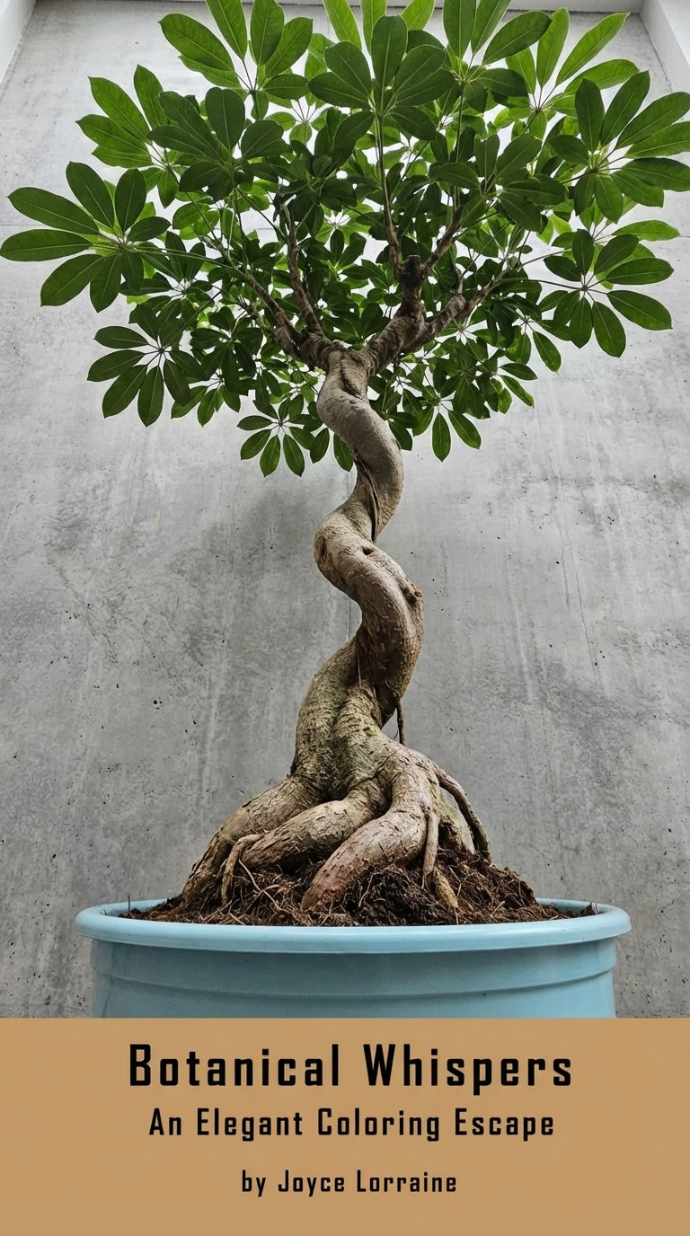 Unleash Your Creativity with Botanical Whispers: An Elegant Coloring Escape for Mindful Relaxation