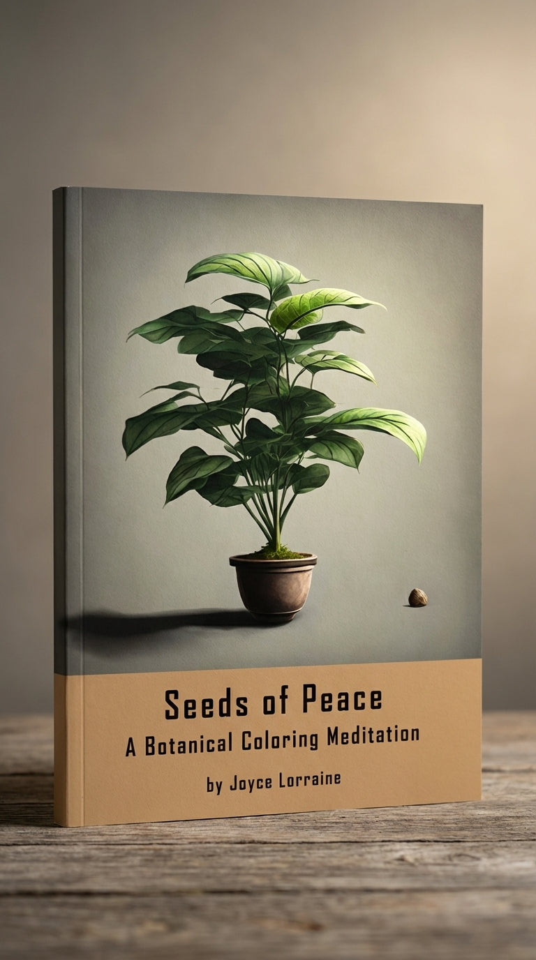 Seeds of Peace: A Relaxing Botanical Coloring Journey for Mindfulness and Creativity