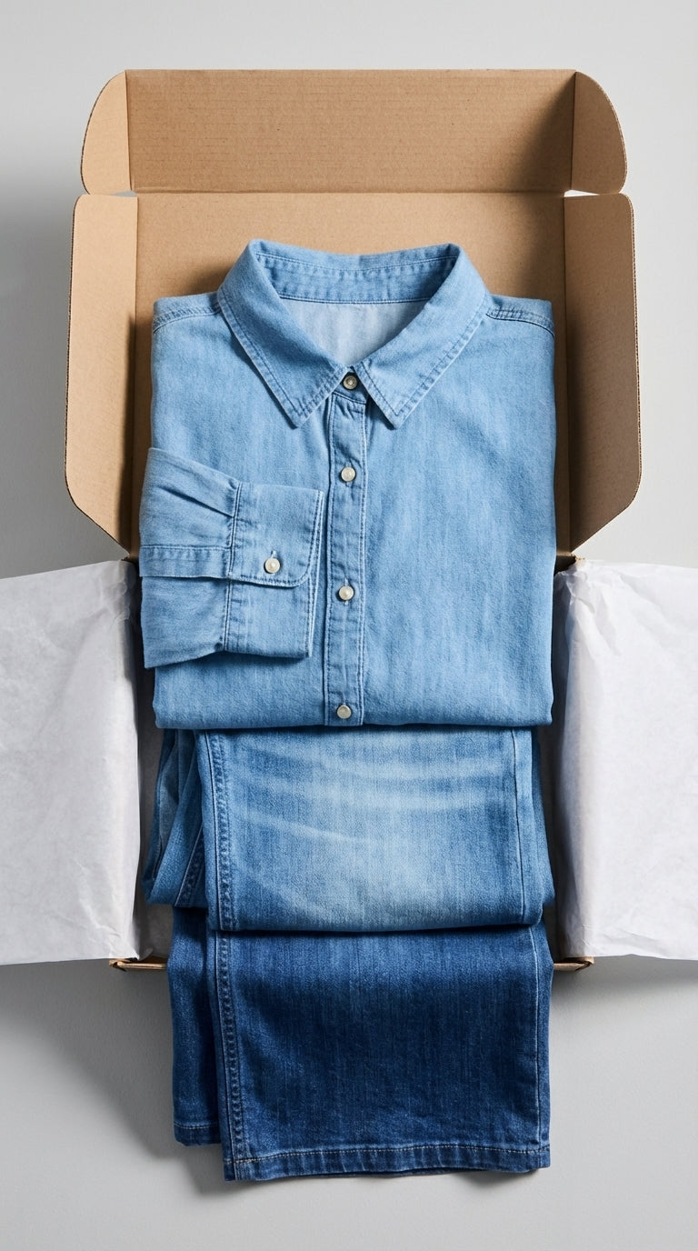 Denim Dreams Pajama Set