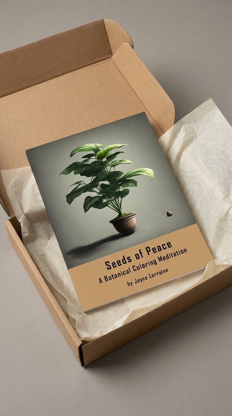 Seeds of Peace: A Relaxing Botanical Coloring Journey for Mindfulness and Creativity