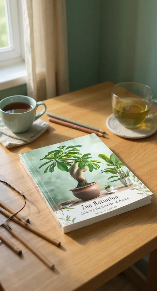 Zen Botanica: Coloring the Serenity of Nature