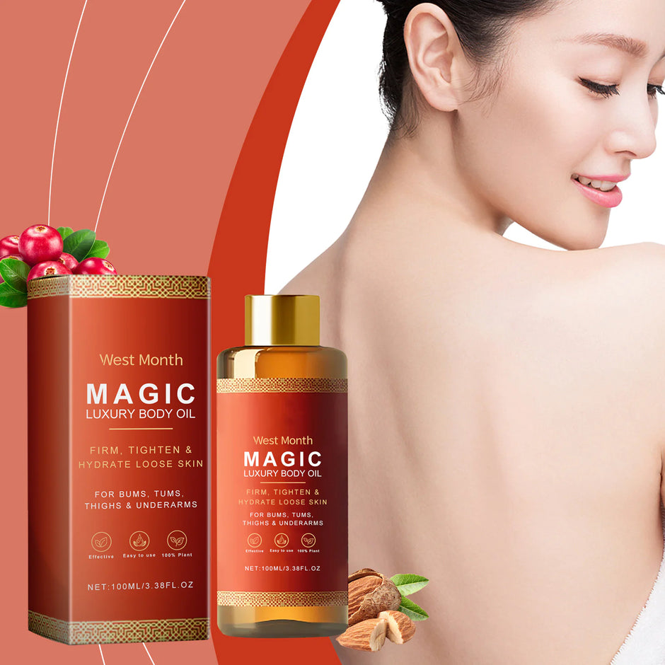 Magic Touch Body Oil: Soothing Hydration That Firms & Glows