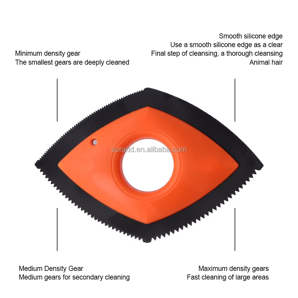 OEM ODM Mini Cat Dog Pet Fur Hair Remover Detailer Detailing Brush for Car Interior & Auto Detailing Supplies, Couch, Furniture