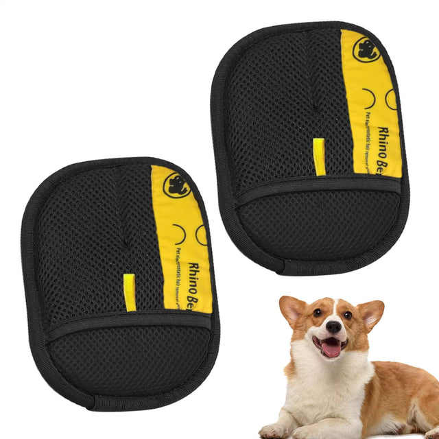 2Pcs Pet Static Electricity Hair Removal Gloves Cat Hair Removal Sticky Hair Cleaner Pets Hair Removal Gloves Cleaning Product