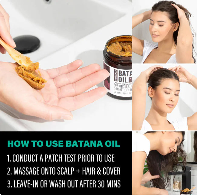 Batana Oil: The Ultimate Glow Restore Hair Mask & Deep Conditioning Treatment