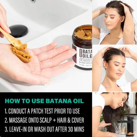 Batana Oil: The Ultimate Glow Restore Hair Mask & Deep Conditioning Treatment