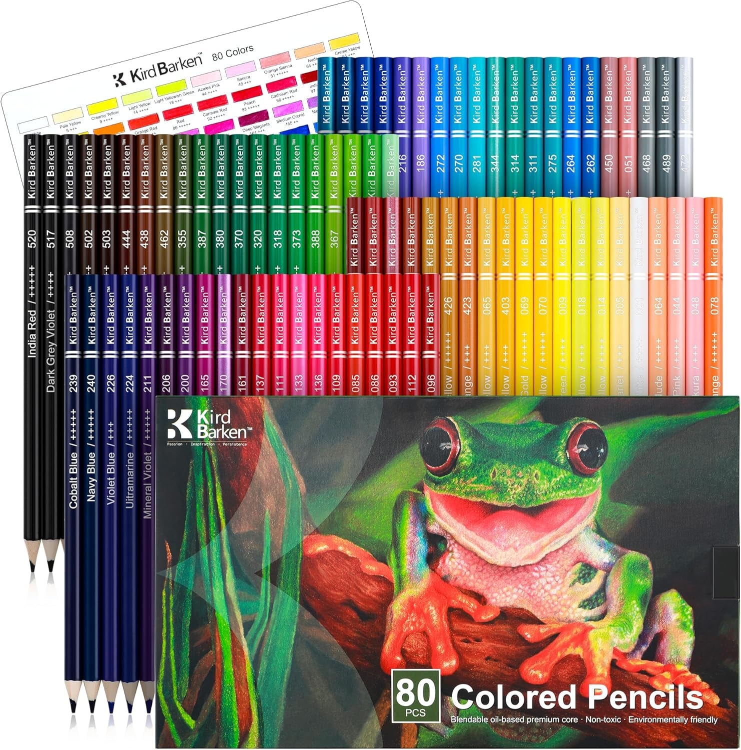 Unleash Your Creativity with 80 Professional Colored Pencils - Perfect for Adult Coloring Books and Artistic Expression