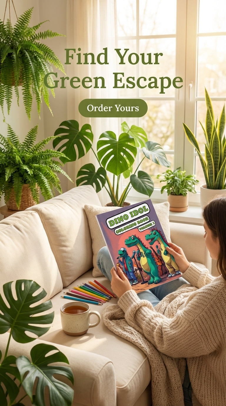 Dino Idol Coloring Book Volume 1: Unleash Your Creativity with a Roaring Talent Show of Dinosaurs!