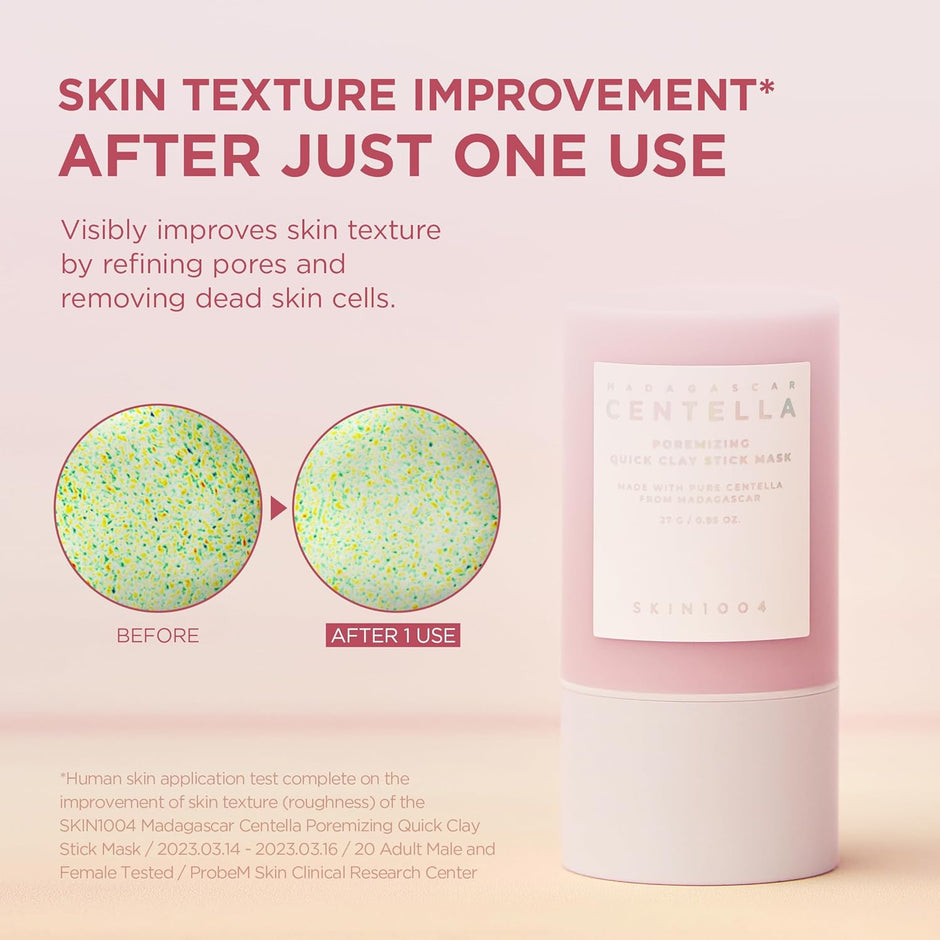 Revitalize Your Skin with the Poremizing Quick Clay Stick Mask - Korean Skincare for Pore Minimizing and Sebum Control, 0.95 Oz