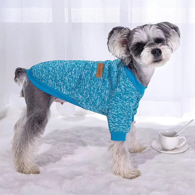 Cozy Winter Dog Coat for Small Breeds - Perfect for Chihuahuas, Schnauzers & Pugs - Stylish and Warm Sweatshirt for Dogs and Cats
