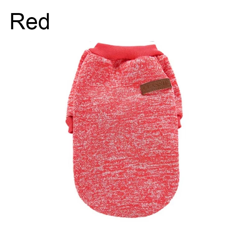 Cozy Winter Dog Coat for Small Breeds - Perfect for Chihuahuas, Schnauzers & Pugs - Stylish and Warm Sweatshirt for Dogs and Cats