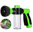 High-Pressure Pet Shower Sprayer - Dog Wash Brush & Grooming Comb