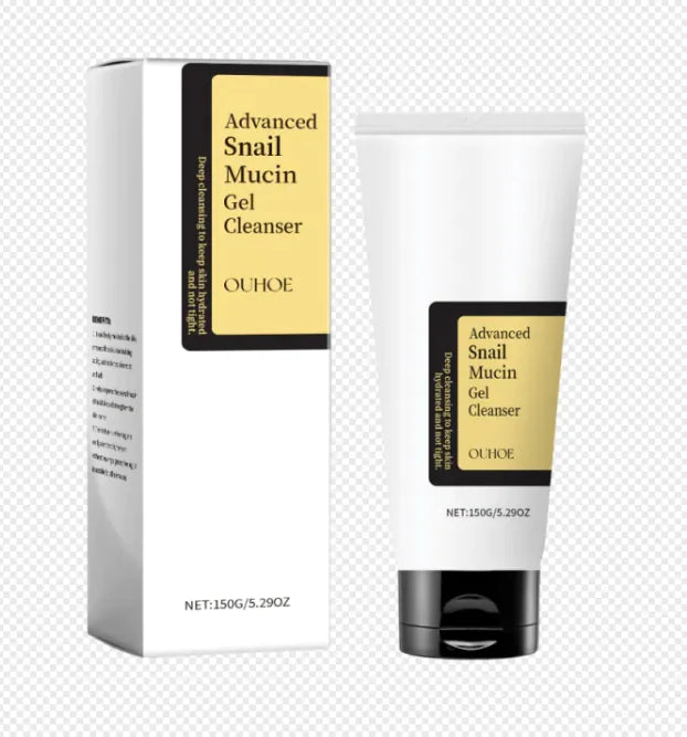 Advanced Snail Mucin Gel Cleanser – Gentle Purifying Face Wash for Hydrated, Revived Skin