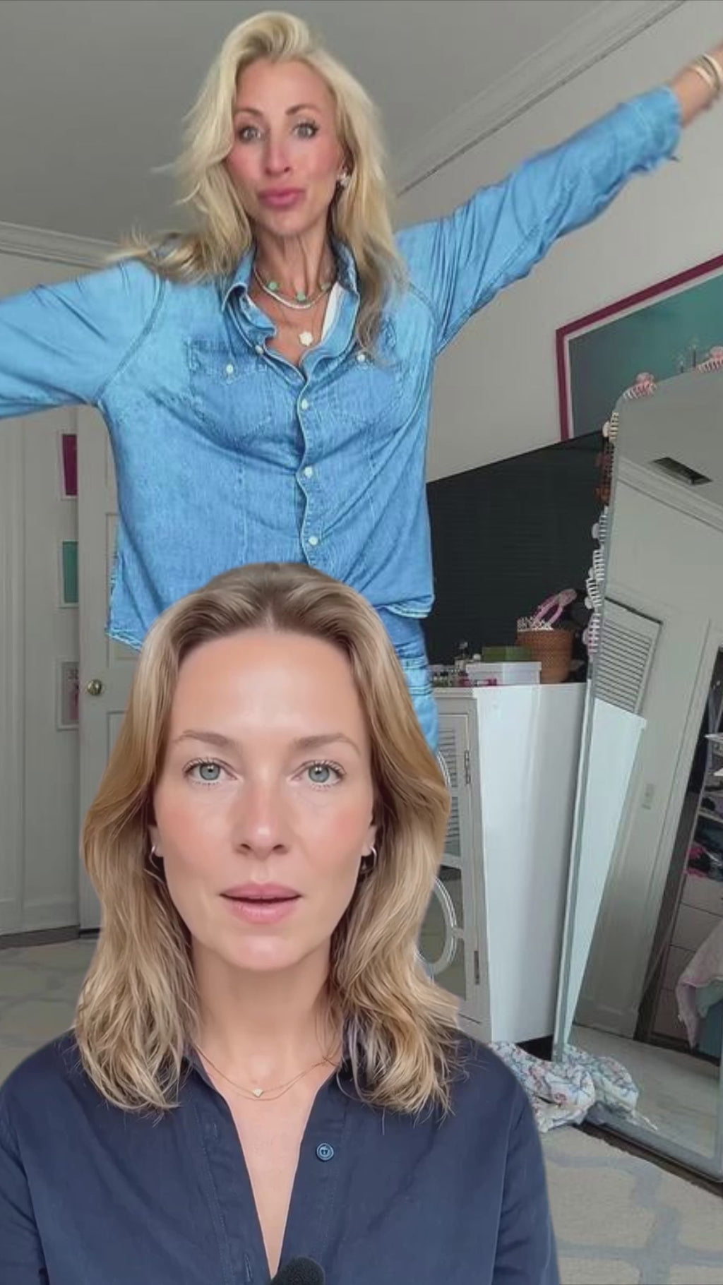 Denim Dreams Pajama Set