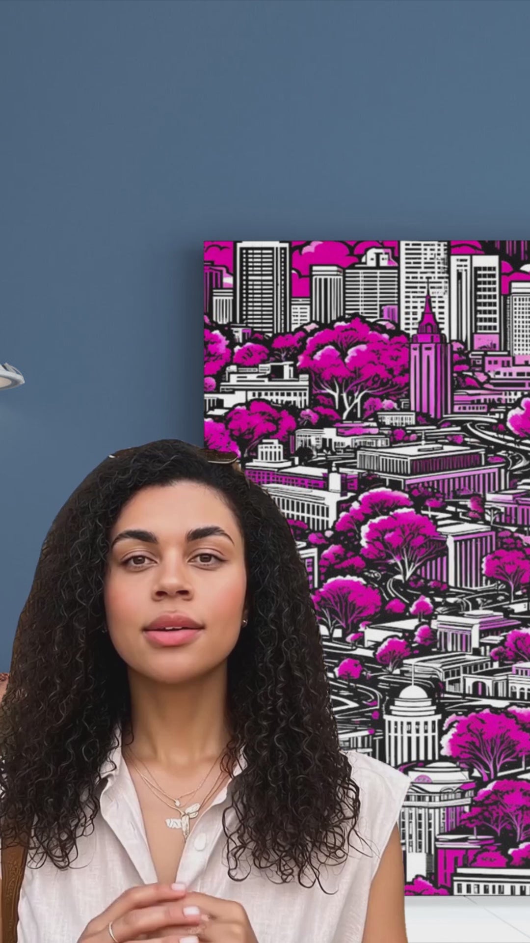 Contemporary World Cityscape Wall Art | Print-on-Demand Wall Art