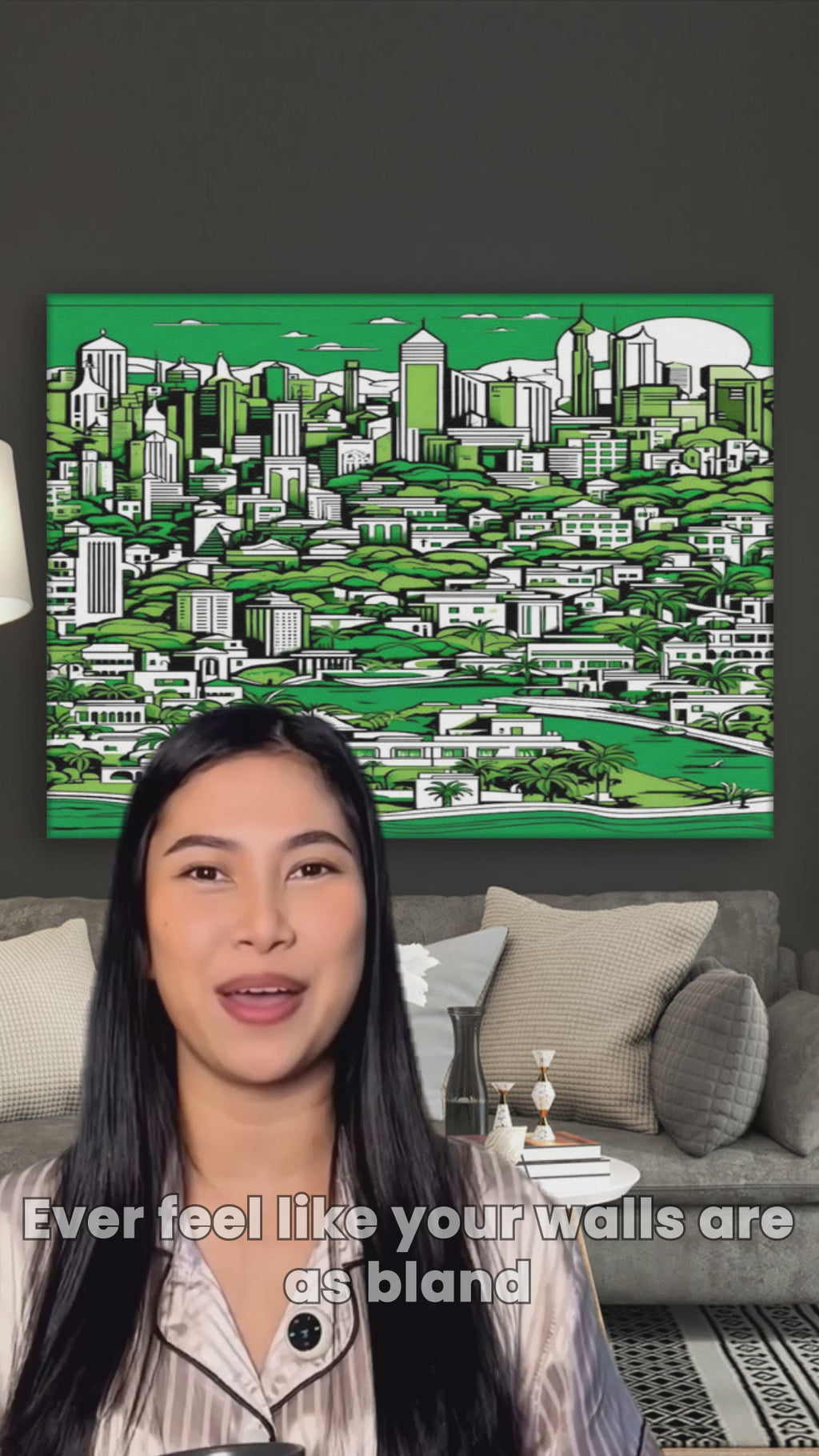 Contemporary World Cityscape Wall Art | Print-on-Demand Wall Art