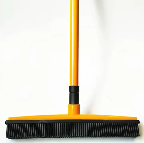 Pet Hair Removal Broom Mop – Static & Microfiber Floor Sweeper for Dog and Cat Hair on Hard Floors
