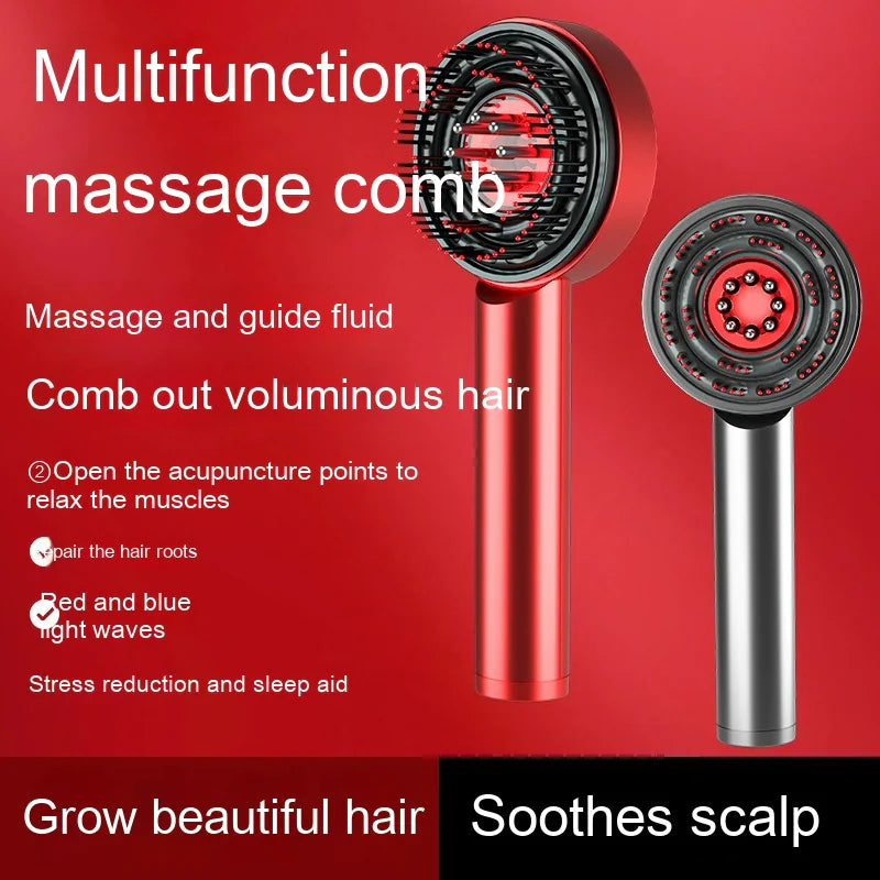 Scalp Massager Comb – At-Home Hair & Scalp Rejuvenation System with Essential Oil Applicator